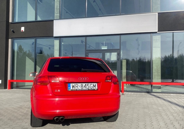 Audi A3 cena 25900 przebieg: 236500, rok produkcji 2007 z Radom małe 301